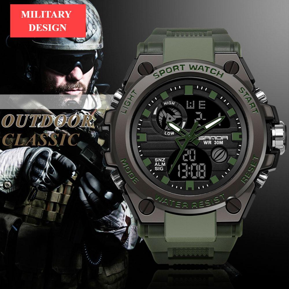 30M Waterproof Digital Sport Watch