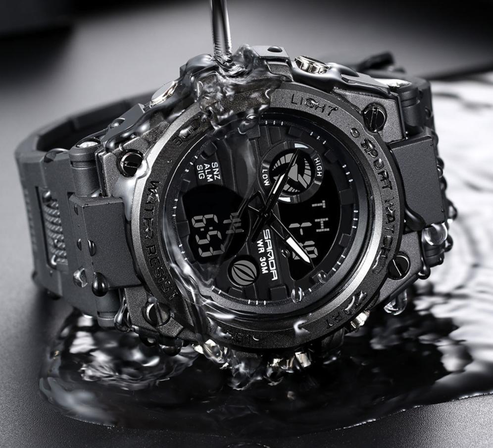 30M Waterproof Digital Sport Watch