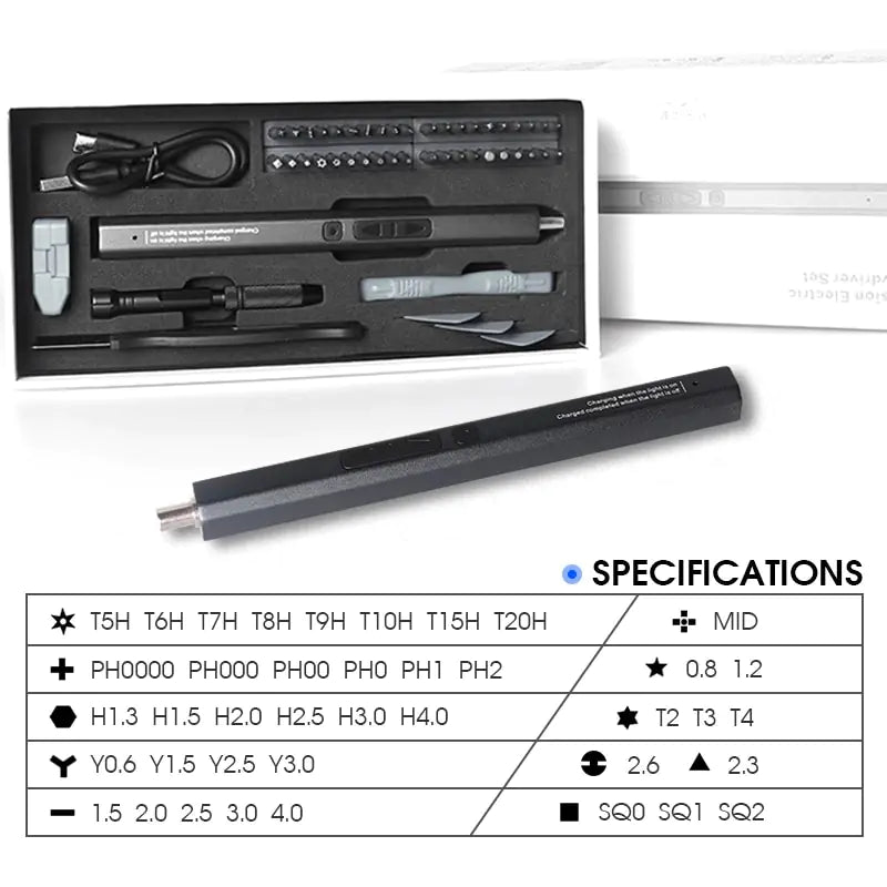 Portable Precision Screwdriver Kit