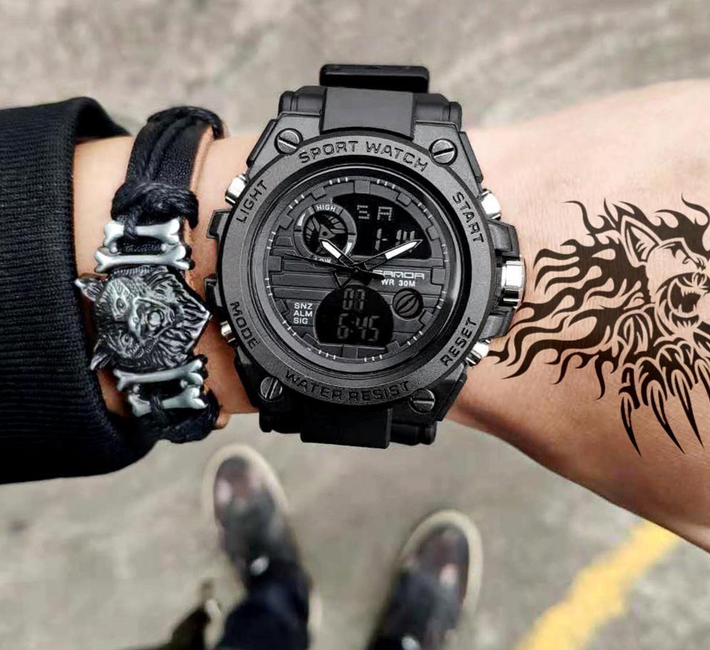 30M Waterproof Digital Sport Watch