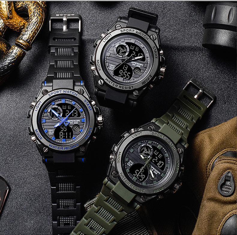 30M Waterproof Digital Sport Watch