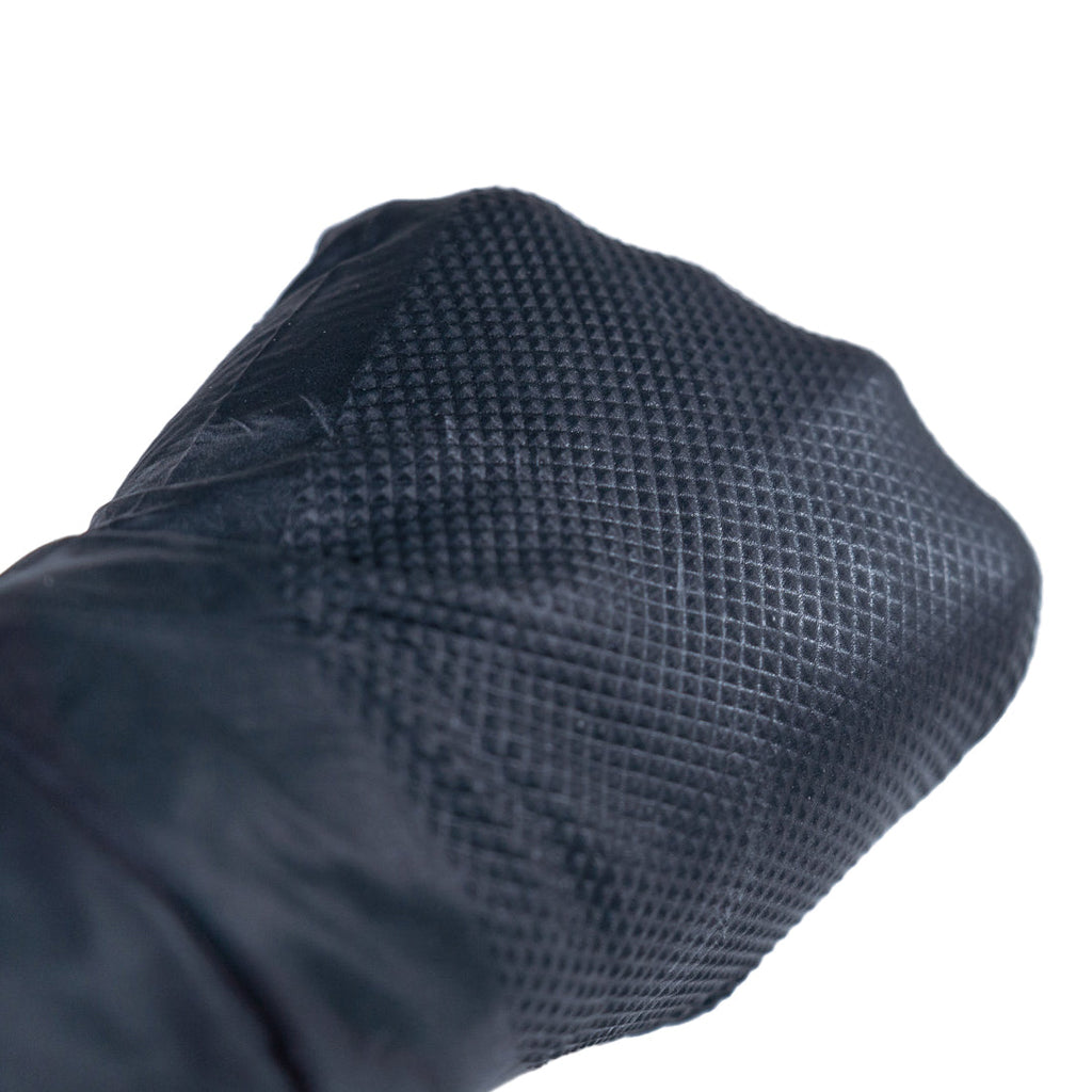 GermBlast 8 Mil Black Nitrile Work Gloves