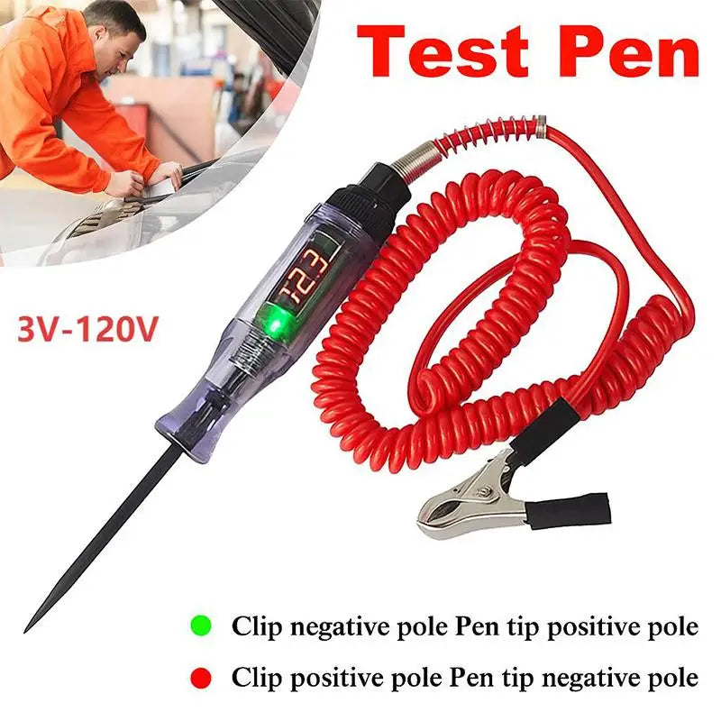 Digital Automotive Circuit Tester (3–120V)