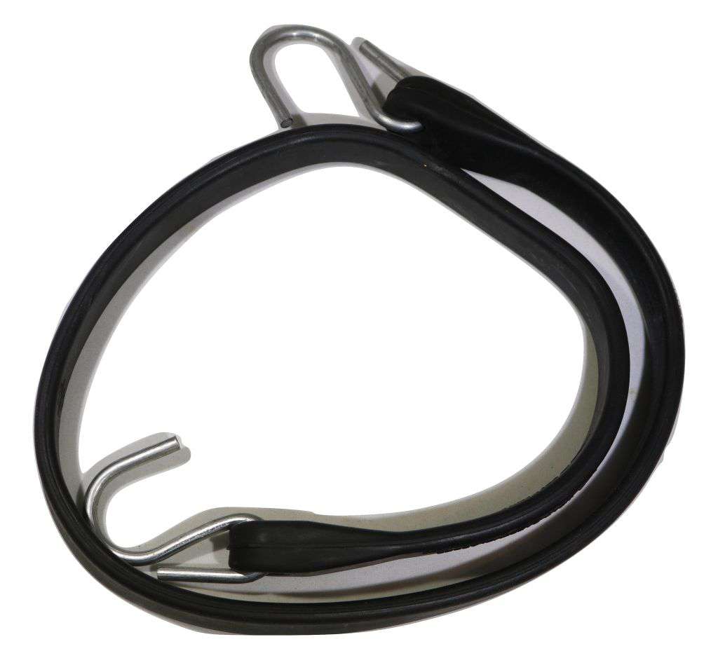 Rubber Tarp Straps with S-Hooks – 10 Pack
